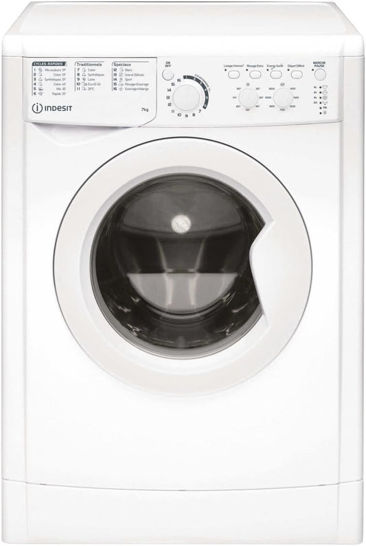 INDESIT Lave Linge Posable 7Kg EWC71252WFR N