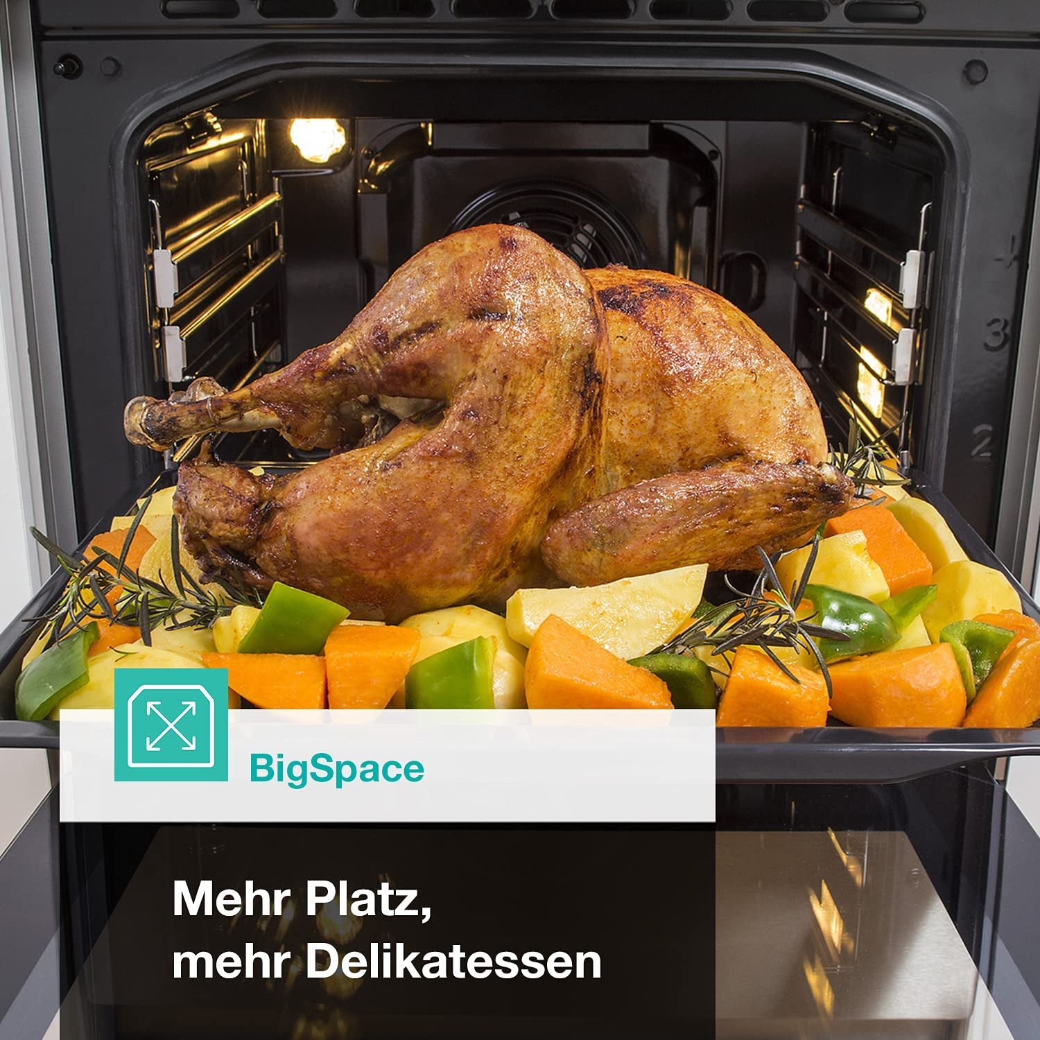 BO 6717 E03X Four Encastrable / 77 L/Air Chaud/Extrasteam/Gentleclose & Open/Ecoclean/Airfry/Perfectgrill/Pizzamode/Childlock/Boutons Escamotables/Aspect Inox