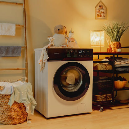 Lave-Linge À Chargement Frontal De 7 Kg Bolero Dresscode 7300 Inverter A. 1950 W, 1200 Tr/Min Réglables Au Maximum, 15 Programmes, Vapeur Steammax