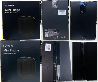 Mini Frigo De Chambre 5L, USB/AC/DC Brancher, Pour Voiture 12V 240V Pour Camping, Petit Skincare Réfrigérateur Comestique Silencieux, Glacière Portable De Beauté, Garder Froid, 6 Canettes, Noir