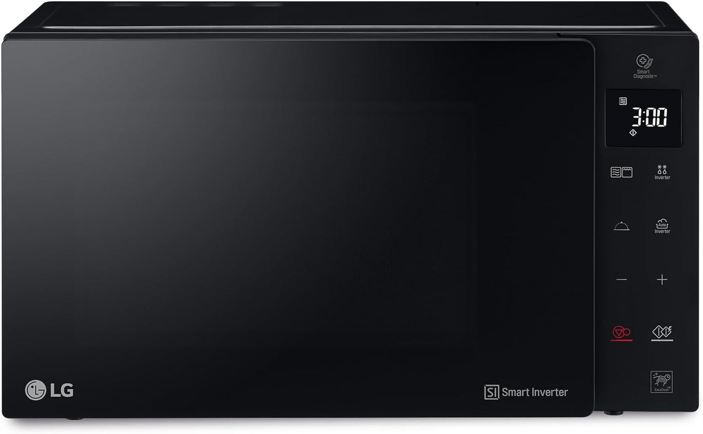 MH6535GDS Comptoir De Cuisine Four À Micro-Ondes Smart Inverter Avec Gril À Quartz, 25 L, 1000 W, Programmes Automatiques, Niveaux De Puissance Réglables, Cuisson À Vapeur, Noir