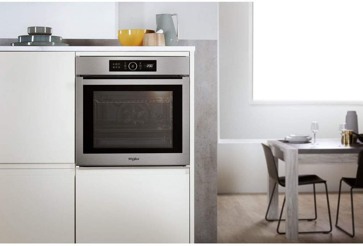 Whirlpool AKZ9 6270 IX Four Four Électrique 73 L Acier Inoxydable A+ - Fours (Moyenne, Four Électrique, 73 L, 73 L, a Pyrolyse, Acier Inoxydable)