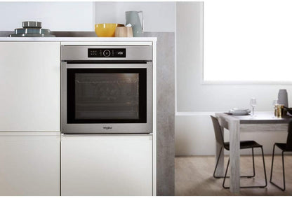 Whirlpool AKZ9 6270 IX Four Four Électrique 73 L Acier Inoxydable A+ - Fours (Moyenne, Four Électrique, 73 L, 73 L, a Pyrolyse, Acier Inoxydable)