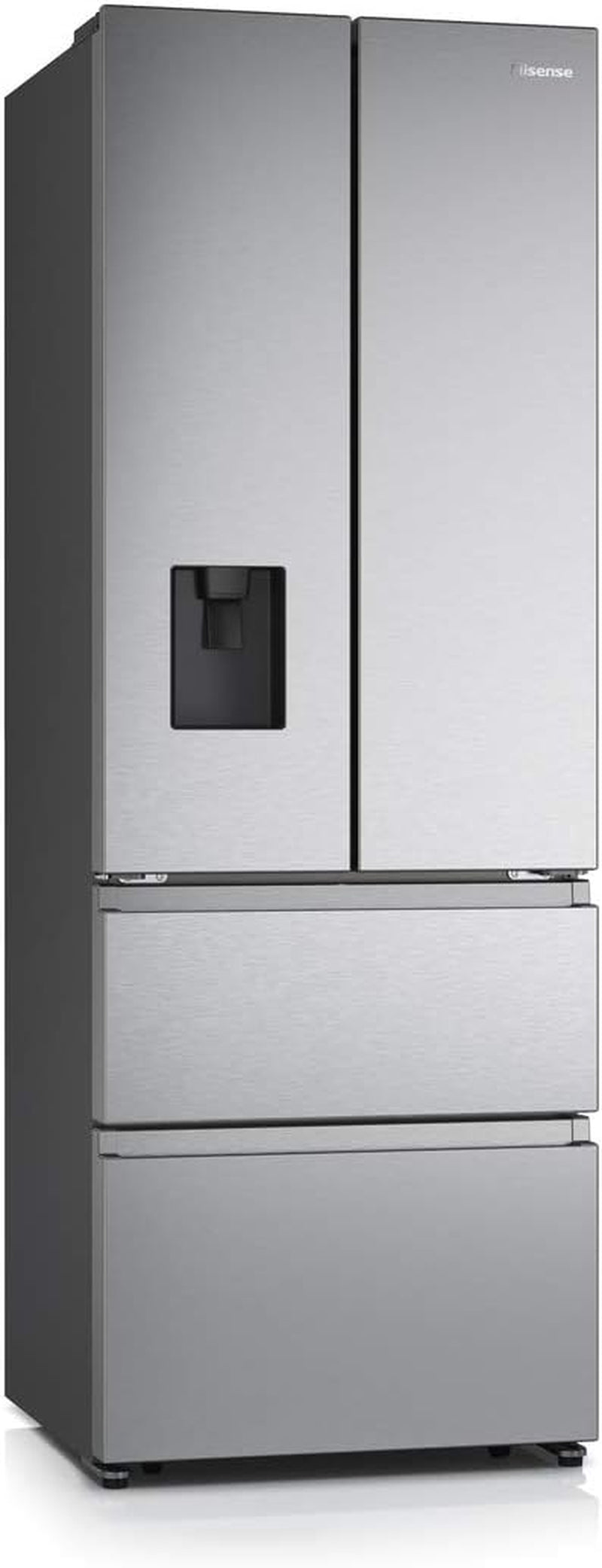 Hisense RF632N4WIE Réfrigérateur Congélateur À Porte Française, Nofrostplus, Compresseur Inverter, Distributeur D'Eau, Crispzone, 200 Cm, Partie Réfrigérateur 336 L, Partie Congélateur 149 L, 38 Db,