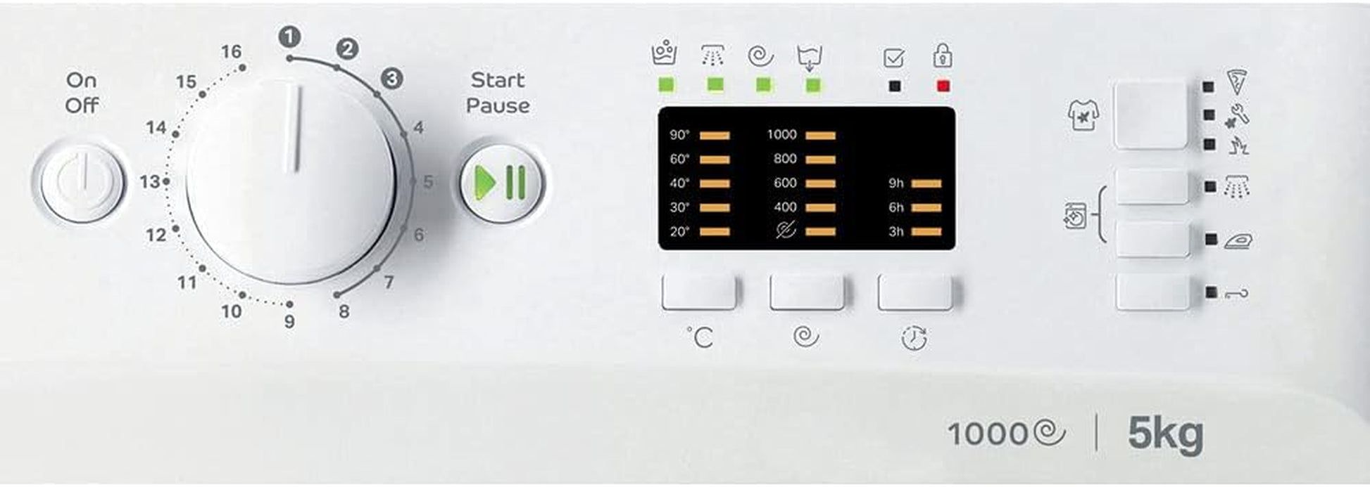 Indesit MTWSA 51051 W EE Machine À Laver Autonome Charge Avant 5 Kg 1000 Tr/Min Blanc