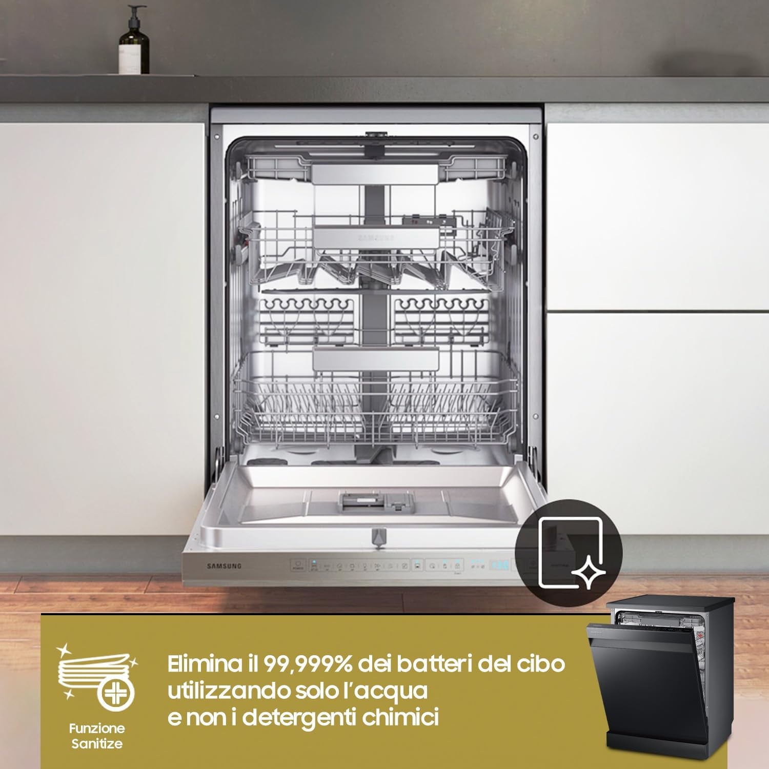 DW60A8050FB Lave-Vaisselle Autonome 14 Places Classe C