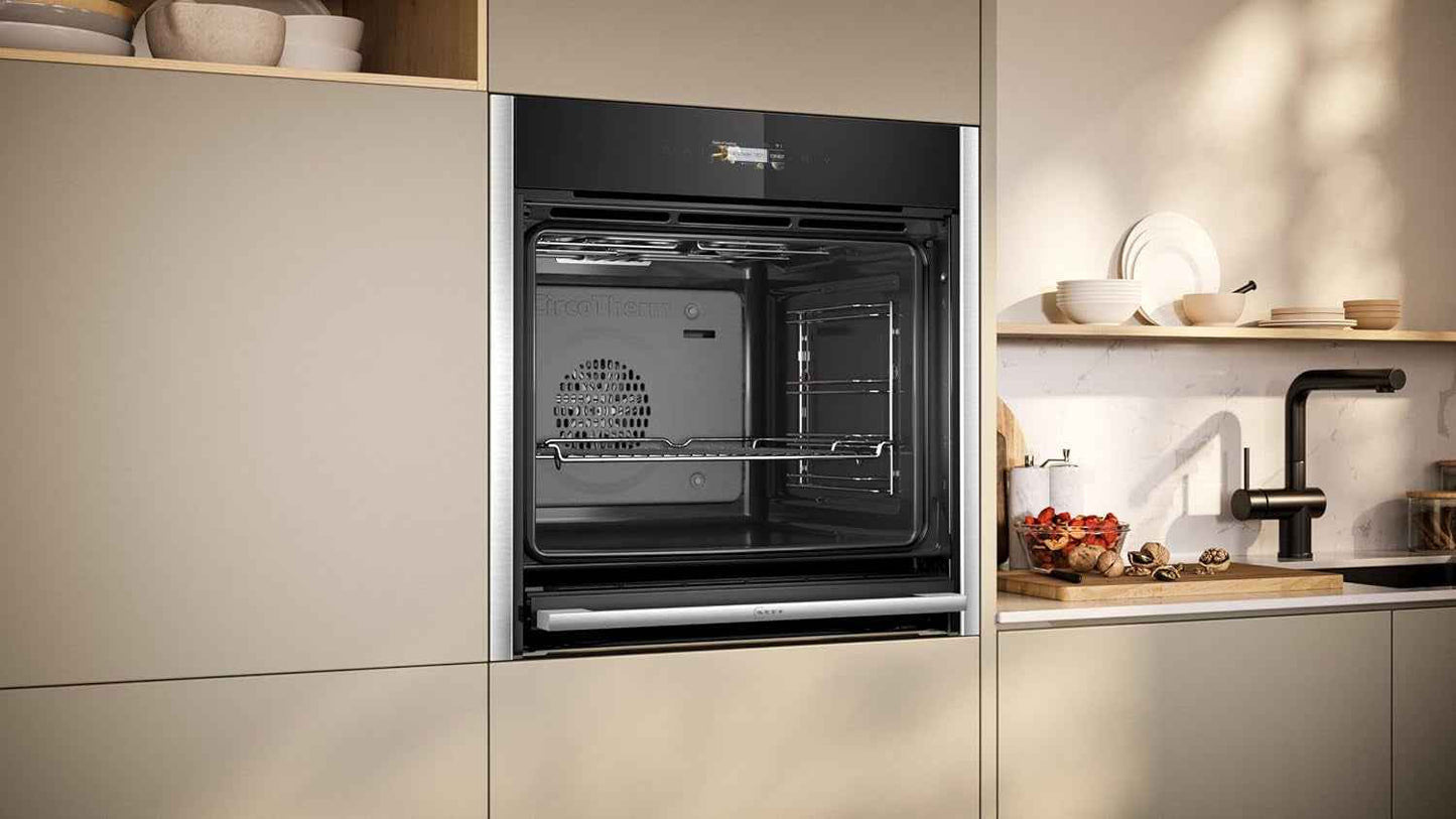 Four Intégrable Multifonction 71L 60Cm À Hydrolyse Noir - B54CR31N0