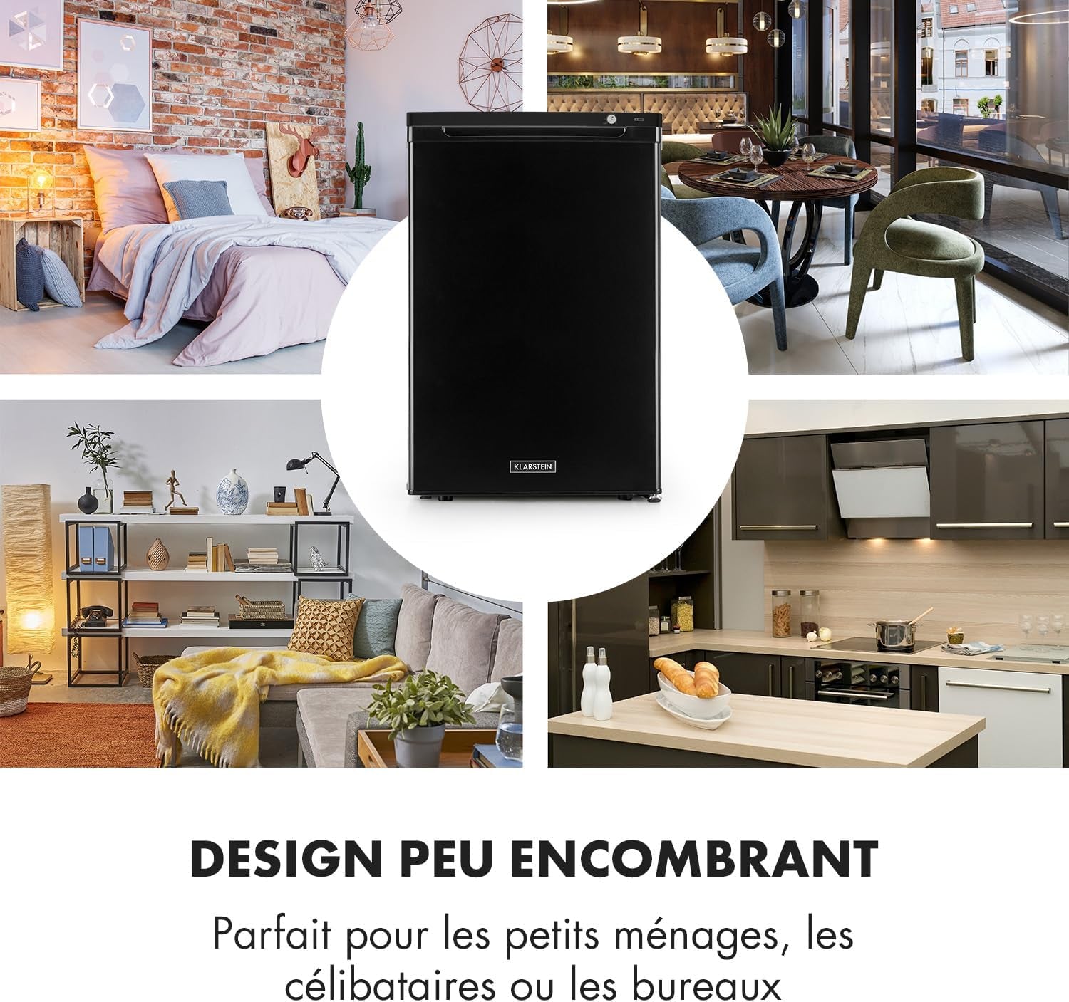 Mini Congelateur Armoire, Petit Congélateur Pour La Chambre Et La Maison, Mini Congélateur 80L, Congelateur Taille Compact Avec Etagères, Econome En Energie, Appareil À Glaçons Et Grattoir