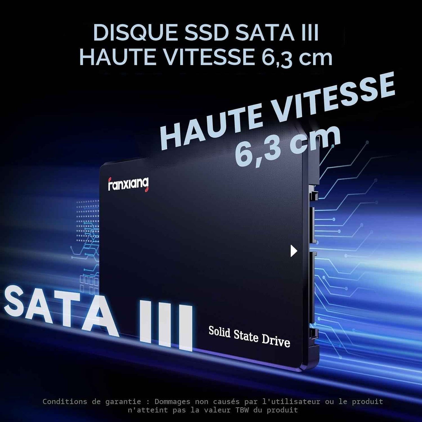512Go SSD SATA III 6Go/S, SSD 2.5" 560Mo/S En Lecture, 3D NAND Disque SSD Interne Compatible Avec Ordinateurs Portables Et Ordinateurs De Bureau(S101Q)