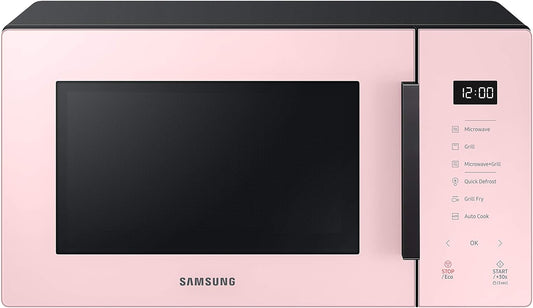 MG23T5018CP Four À Micro-Ondes, 23 L, 1100 W, Air Fry, Avec Plateau Doreur, Verre Design, Poudre