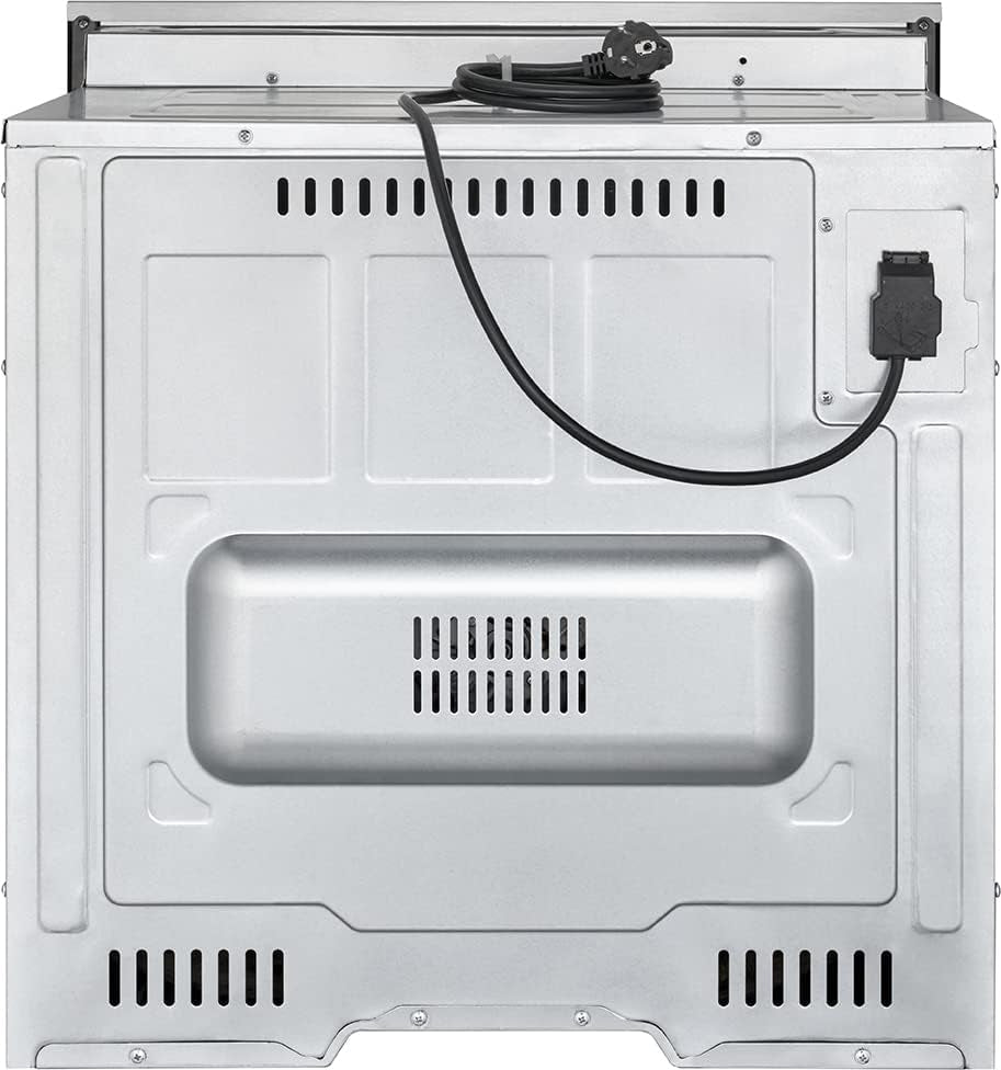 Bomann Four Encastrable Autark EBO 7906 - Avec Nettoyage Vapeur, Air Chaud 3D, Recirculation, Grill, Chaleur Haut/Bas, Contrôle Tactile, Écran LED, Minuterie, Sécurité Enfant - Noir