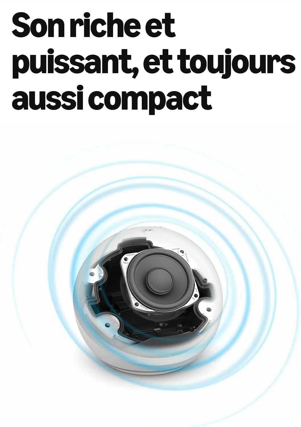 Echo Dot (Nouvelle Génération) | Enceinte Connectée Bluetooth Et Wi-Fi Au Son Puissant Encore plus Imposant | Blanc, Avec Accès Anticipé À Alexa+