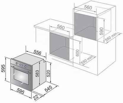 Forno Incasso De Longhi Cm 9L W