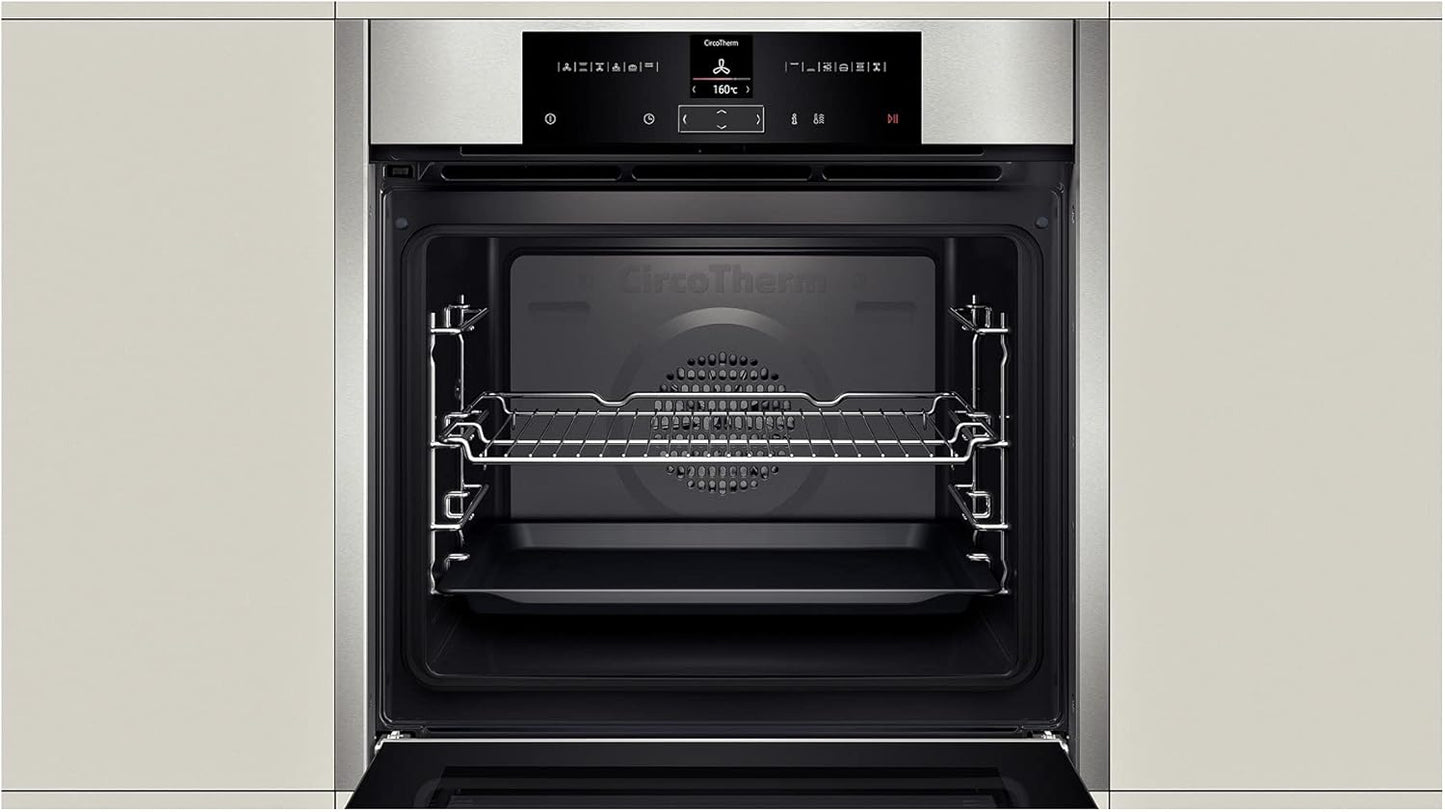 Neff B15CR22N0 Four 71 L A+ Noir, Acier Inoxydable