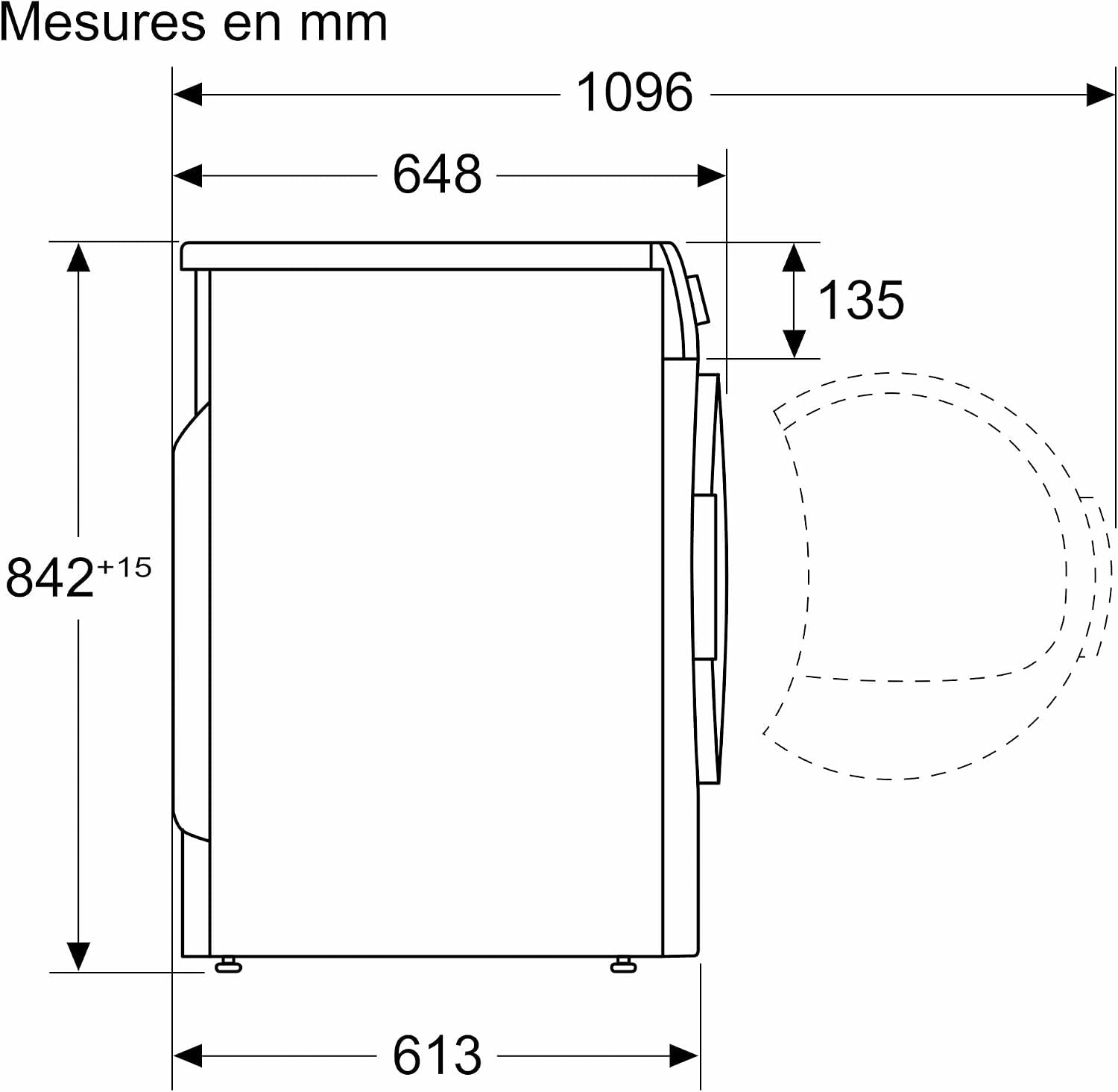 Bosch WQG1420DFR Série 6 - Sèche-Linge, Autodry | Blanc, 9 Kg, Pompe À Chaleur, Anti-Froissage, Option Demi-Charge, Séchage Rapide 40 Minutes