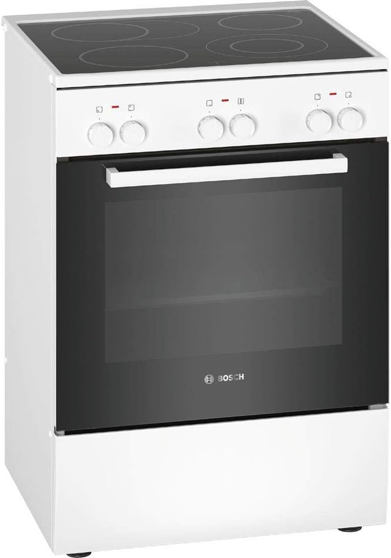 HKA090220 Four Et Cuisinière Blanc Céramique a - Fours Et Cuisinières (Cuisinière, Blanc, Rotatif, Blanc, Devant, Céramique)