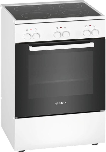 HKA090220 Four Et Cuisinière Blanc Céramique a - Fours Et Cuisinières (Cuisinière, Blanc, Rotatif, Blanc, Devant, Céramique)