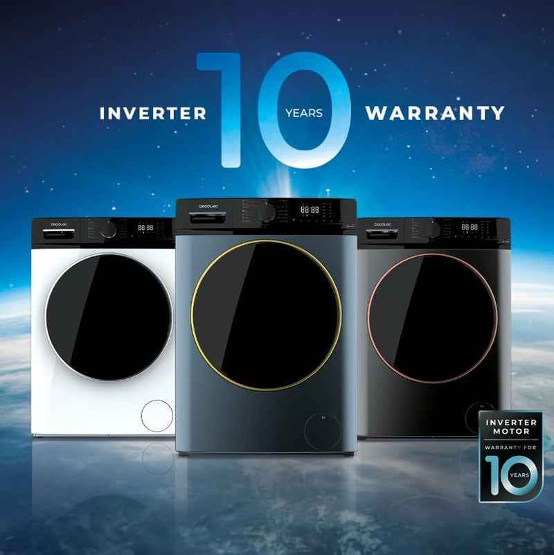Bolero Dresscode 9610 Inverter A. 2000W, 1400 Tr/Min, Fonction Vapeur, Moteur Inverter Plus, 15 Programmes, Optimise Le Niveau D'Eau Et Le Temps De Lavage