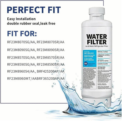 Ruute Filtre À Eau for Réfrigérateur DA97-17376B, Compatible Avec Samsung HAF-QIN/EXP, HAF-QIN, DA97-08006C, RF28R7351SG, RF23M8070SR,WS645A (Color : 3 Packs)