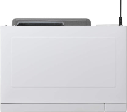 NN-GT45KWSUG Four Micro-Ondes Gril Et Plateau Tournant En Verre, 31L, 1000W, Technologie Inverter, 24 Programmes Auto, Décongélation, 7 Niveaux De Puissance, Minuterie, Affichage LED, Blanc