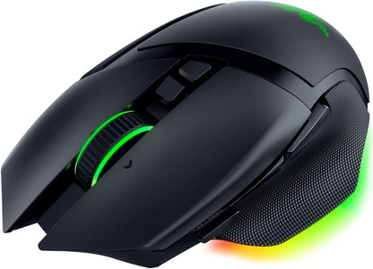 Razer Basilisk V3 Pro - Souris Gaming Sans Fil (Molette Hyperscroll Tilt, Capteur Optique Focus Pro 30K, Eclairage Chroma 13 Zones, 10+1 Boutons Programmables) Noir