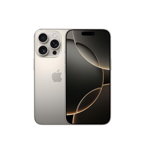 Apple iPhone 16 Pro (128 Go) - Titane Naturel|B0DGHPQJLP