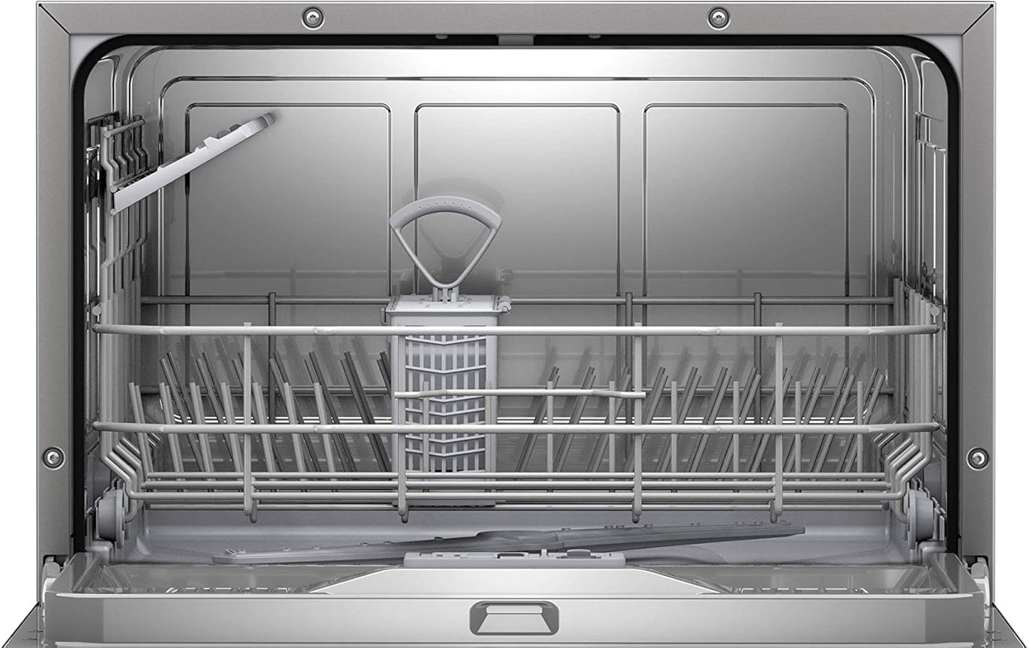 Elettrodomestici Lave-Vaisselle SKS62E38EU Compata, Classe A+, Argent
