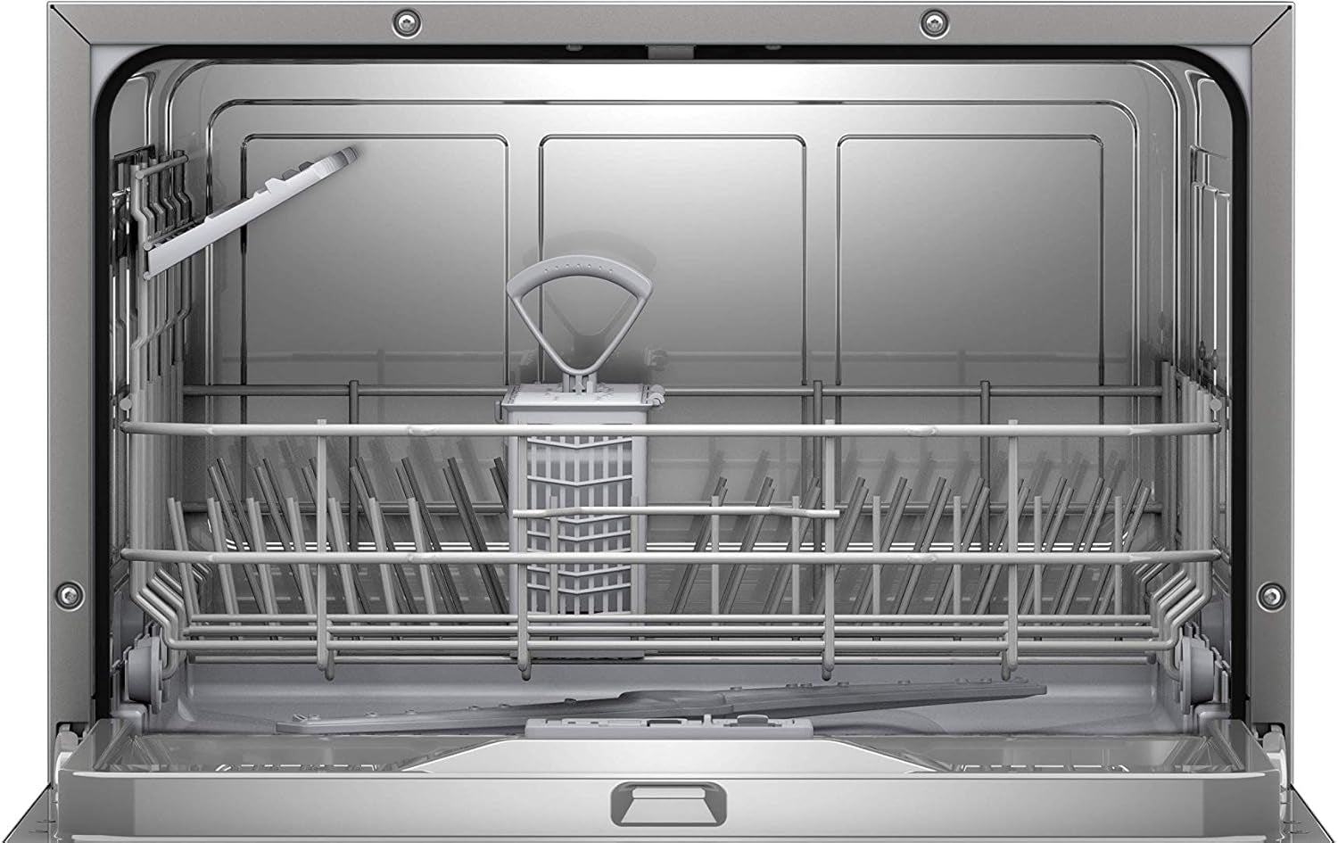 Elettrodomestici Lave-Vaisselle SKS62E38EU Compata, Classe A+, Argent