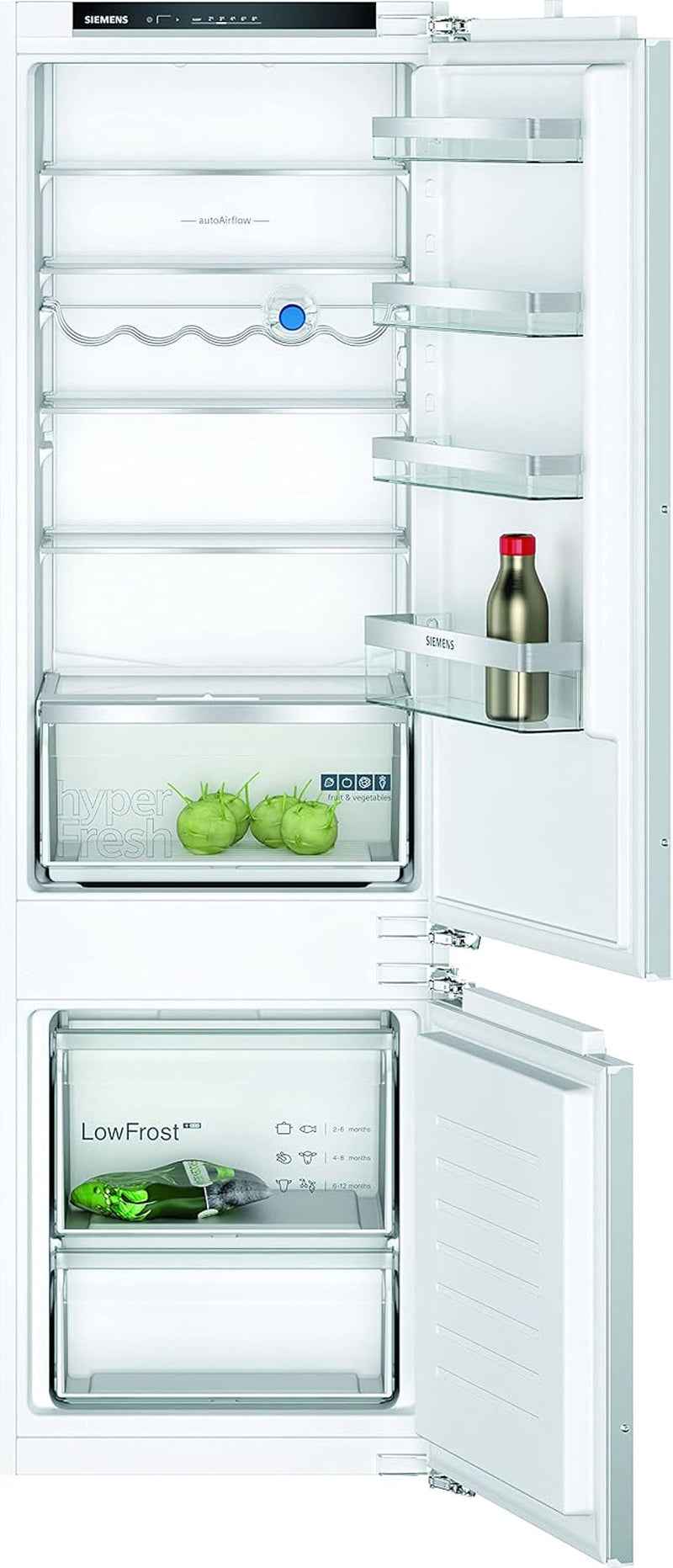 Réfrigérateur Congélateur Encastrable KI87VVFE1 IQ300, 270 Litres, Low Frost