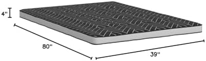 MAXYOYO Black Moon and Star Futon Mattress, Japanese Floor Mattress Quilted Bed Mattress Topper, Extra Thick Folding Sleeping Pad Breathable Floor Lounger Guest Bed for Camping Couch, Twin