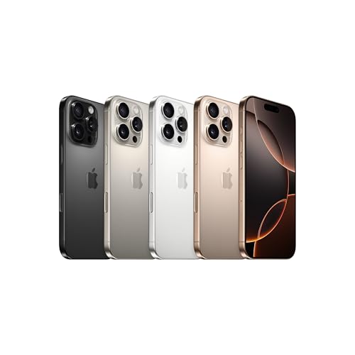 Apple iPhone 16 Pro (128 Go) - Titane Naturel|B0DGHPQJLP