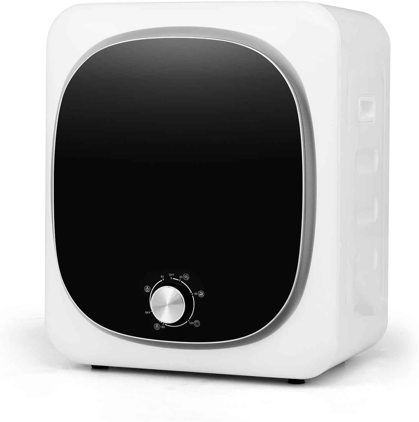 Sèche Linge 4KG 800W, Sèche Linge À Évacuation 5 Programmes, Protection Contre Surchauffe Et Filtration Multiple, Sèche-Linges Électrique Pour Appartement, Dortoir (Classique)