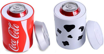 Réfrigérateur Portatif De Voiture, Réfrigérateur De Réfrigérateur De Mini USB De Coke Can, Réservoir De Refroidissement De Refroidisseur De Boisson Pour L'École De Chambre À Coucher De Bureau