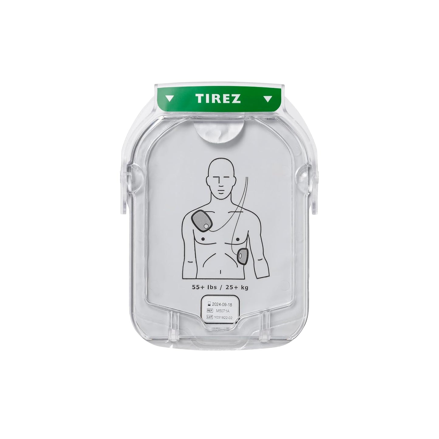 Philips  Cartouche D'Électrodes Adulte Pour Défibrillateur HS1, M5071A