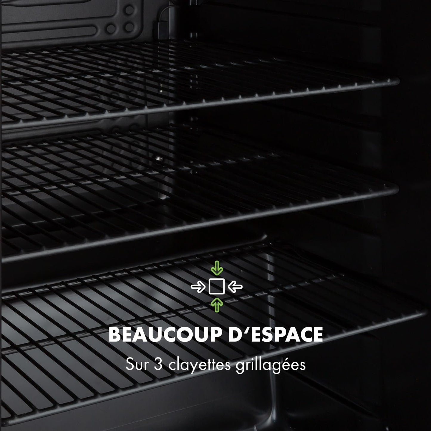 Poplife Refroidisseur De Boissons - Mini-Bar, Réfrigérateur Rétro, 0-10°C, Seulement 39 Db, 70 L, Écologique, Porte À Double Vitrage, Design Rétro, Noir