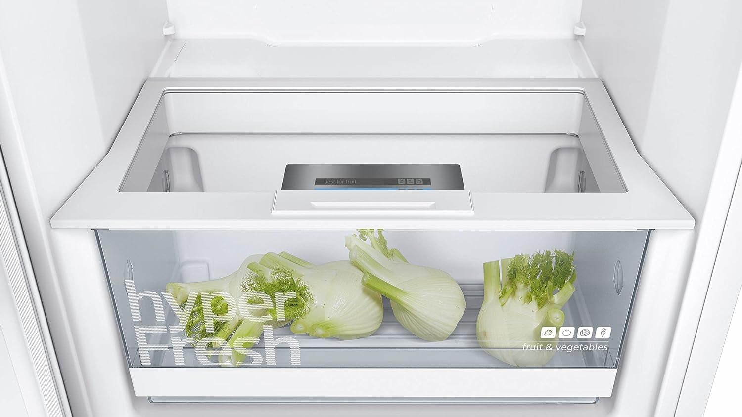 Iq300 KS36VVWEP Réfrigérateur Autoportante 346 L E Blanc