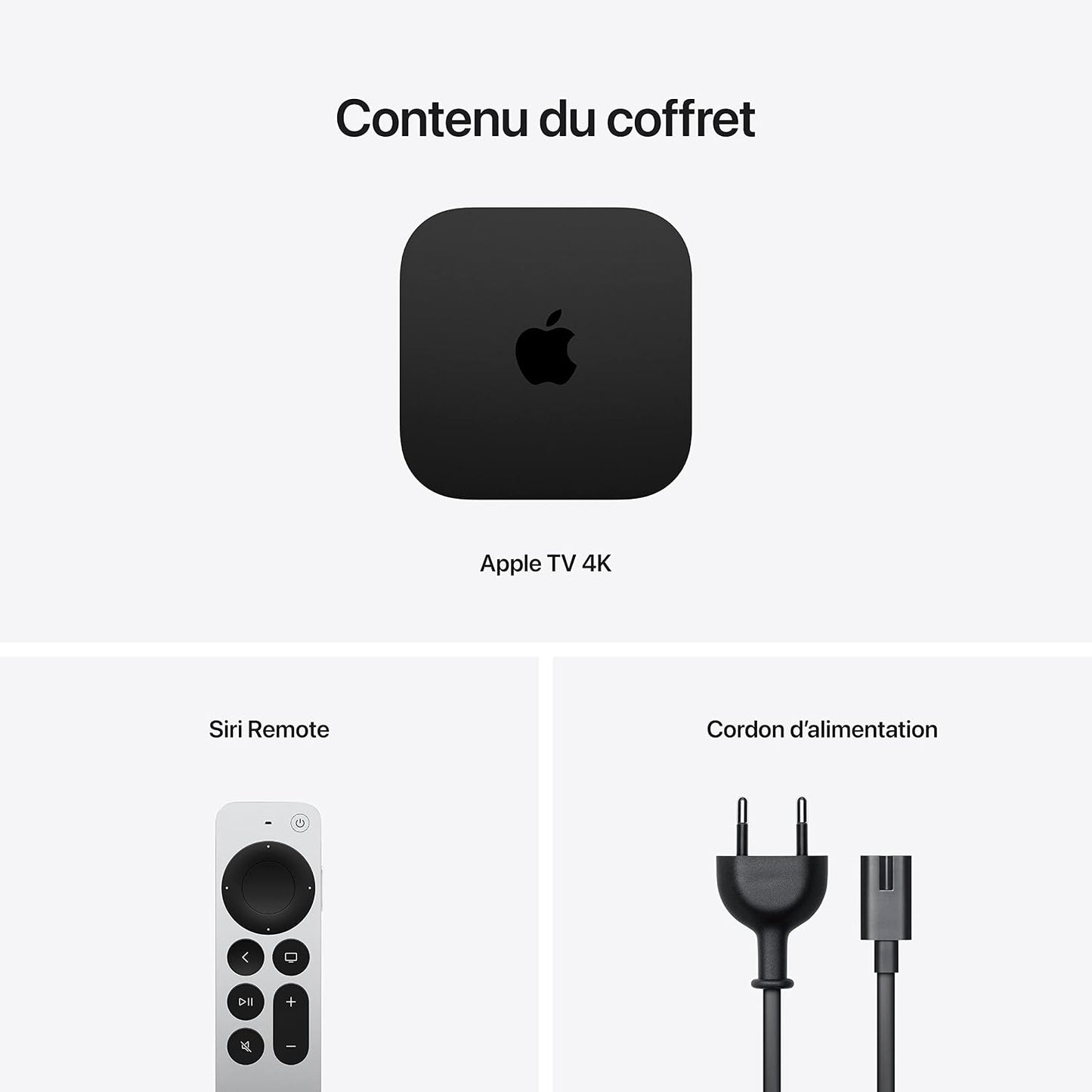 2022 TV 4K Wi‑Fi + Ethernet Avec 128 Go De Stockage (3E Génération)