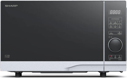 YC-PS204AE-S Micro-Ondes 700 W 20 L 10 Niveaux De Puissance Fonction Eco Décongélation Sécurité Enfant Argenté/Noir