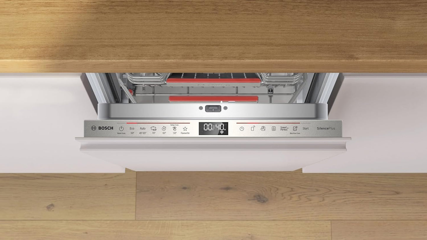 SPV6EMX05E - Série 6 - Lave-Vaisselle Tout Encastrable - 45 Cm - 10 Couverts - Silence plus 42 Db - Home Connect