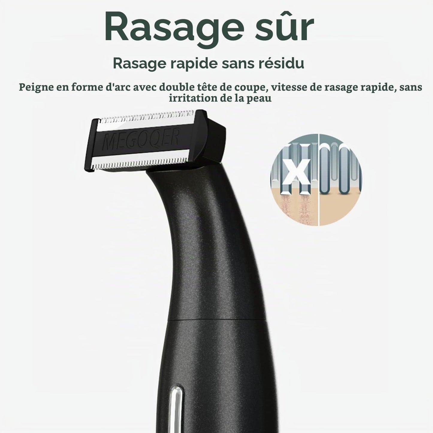 Rasoir Électrique Homme Multifonction,Rasoir Imperméable 4 En 1,Tondeuse Barbe,Tondeuse Nez,Tondeuse À Sourcils,En Acier Inoxydable,Usb Recharger (Noir)