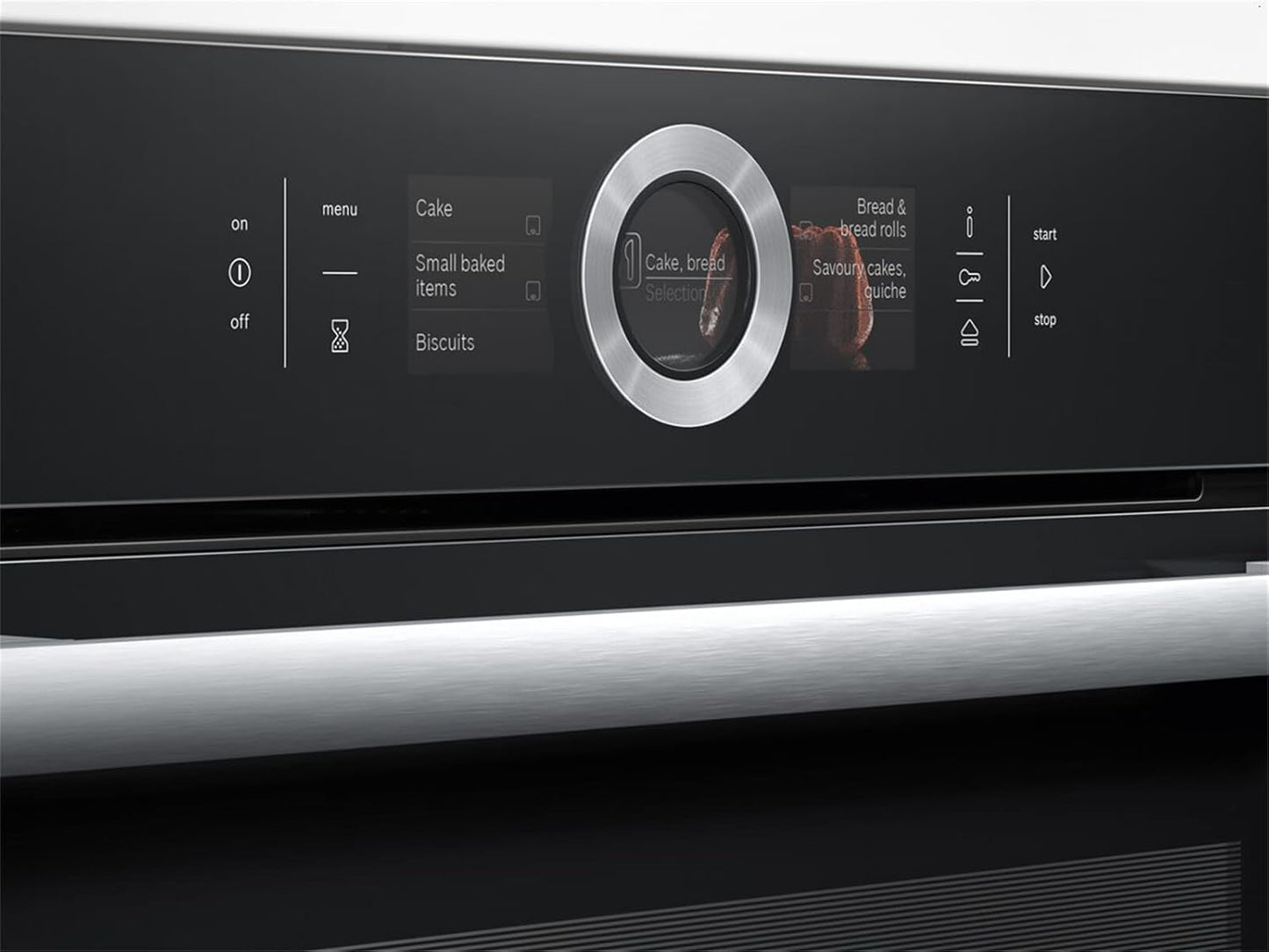 Hsg636Bs1 Série 8 Four Électrique/A/71 L/Air Chaud Eco/Perfect Roast & Perfect Bake/Acier Inoxydable Noir