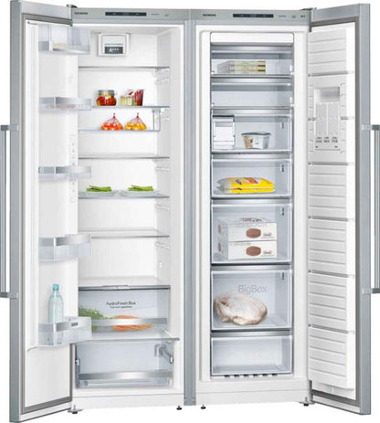 KA99NAI35 Side-By-Side, 186 Cm De Hauteur, 309 Kwh Par An, Réfrigérateur De 346 Litres Et Partie Congélateur De 237 L, La Technologie Nofrost Contre La Formation De Glace Et De Pneus, De Sorte