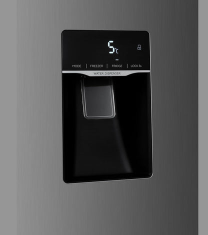 Réfrigérateur Multi-Portes GSBS510IXT 510L (324L + 181L) - Distributeur D'Eau - Inox