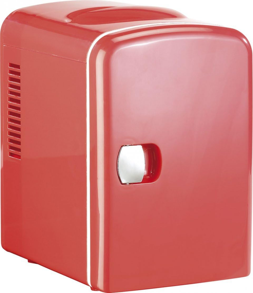Mini Réfrigérateur 2 En 1 Avec Prise 12/230 V - Rouge [Rosenstein & Söhne]