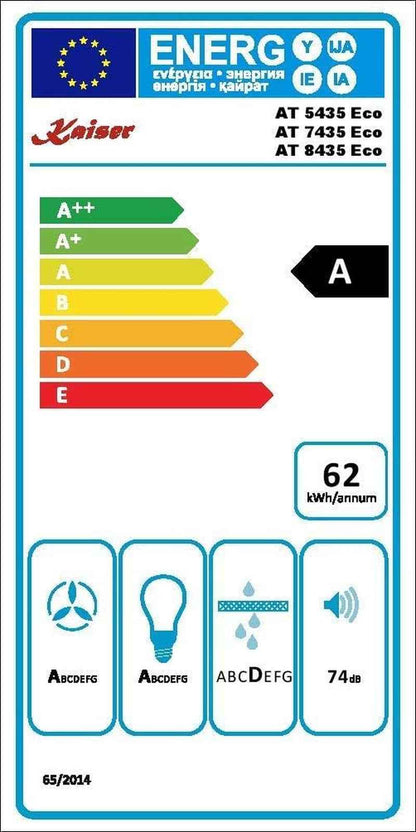 at 5435 Hotte Aspirante Murale 50 Cm,Hotte Murale Luxe Fabricant , 3 Vitesses, 1250M³/H,Eclairage LED, Hotte, Timer,Gagnants German Brand Award 2018,Hotte Cheminée