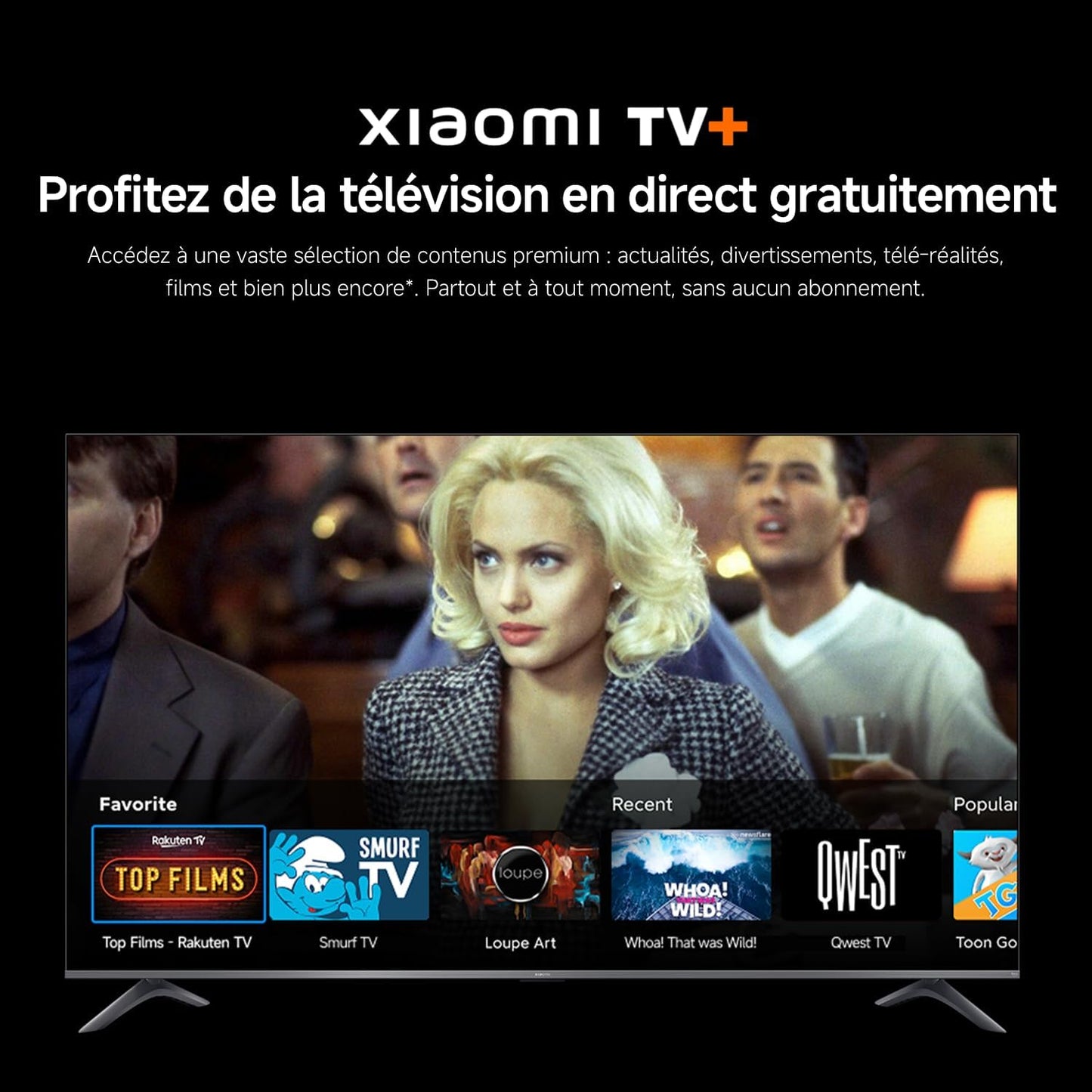 XIAOMI TV F Pro 43, 101 Cm (43 Pouces), 4K UHD QLED, Smart TV, Fire OS8, Contrôle Vocal Alexa, HDR10+, MEMC, 2Go+32Go, Compatible Avec Apple Airplay | Alexa Voice Control, MEMC, 2 Go + 32 Go, Compatible Avec Apple Airplay