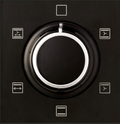 FC4200MS - Mini Four - 42L - Multifonction -240°C - 5 Positions De Cuisson - Porte Double Vitre - Accessoires : Lèchefrites, Grille, Pince Pour Récupérer Les Plats, Tournebroche -1800W - Silver