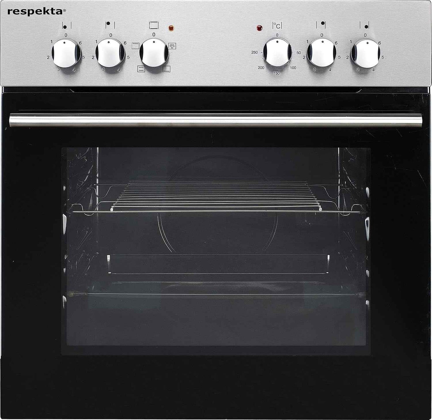 Kit De Cuisinière Encastrable En Acier Inoxydable/A / 59 Litres / 6 Niveaux De Cuisson/Plaque De Cuisson Avec Plaque De Cuisson Rapide / 3 Modes De Chauffage / EB6000SETIXN