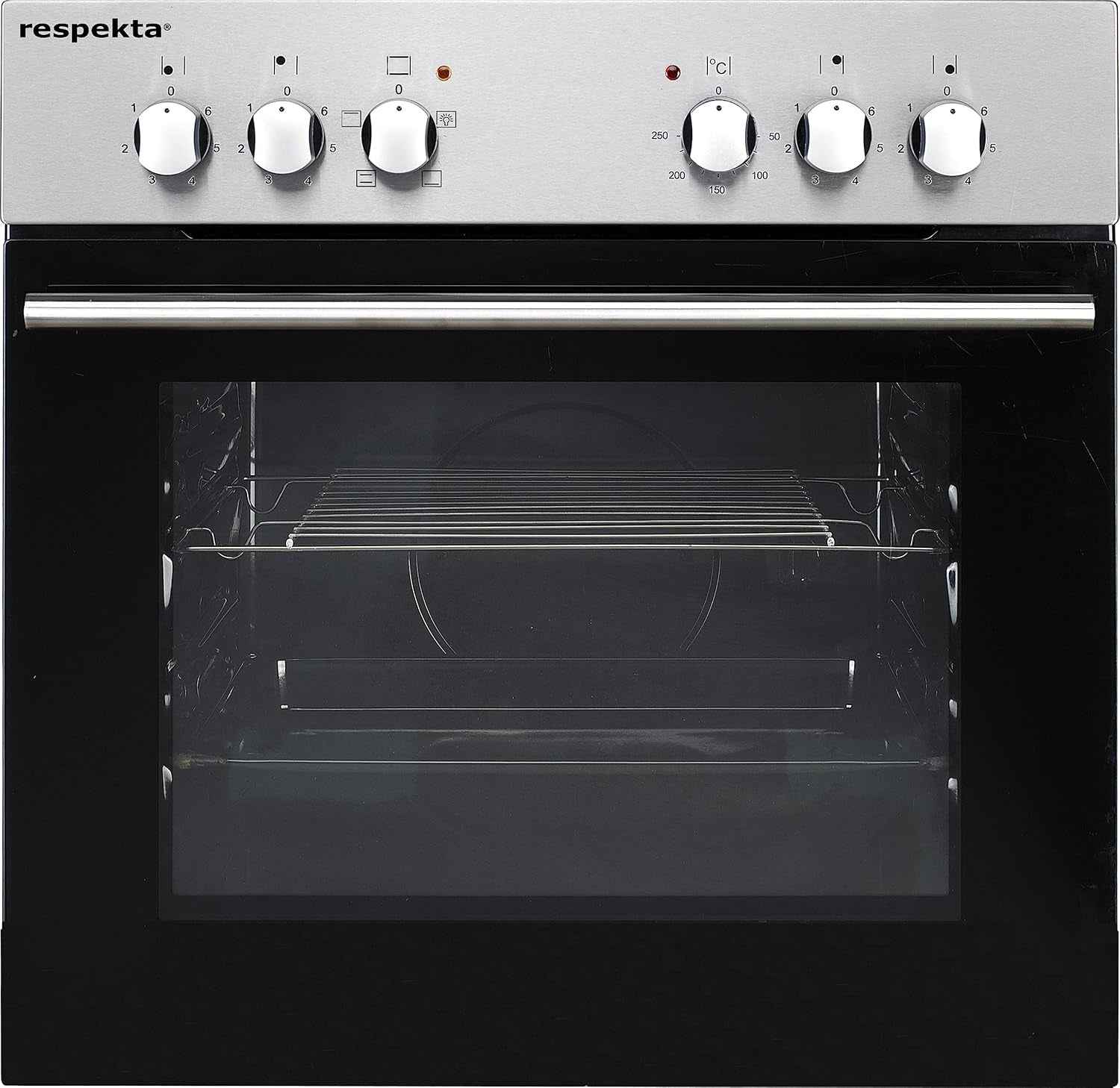 Kit De Cuisinière Encastrable En Acier Inoxydable/A / 59 Litres / 6 Niveaux De Cuisson/Plaque De Cuisson Avec Plaque De Cuisson Rapide / 3 Modes De Chauffage / EB6000SETIXN