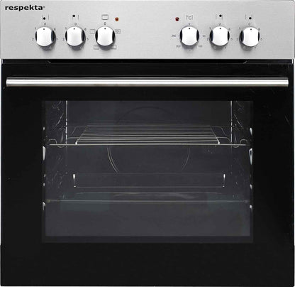 Kit De Cuisinière Encastrable En Acier Inoxydable/A / 59 Litres / 6 Niveaux De Cuisson/Plaque De Cuisson Avec Plaque De Cuisson Rapide / 3 Modes De Chauffage / EB6000SETIXN